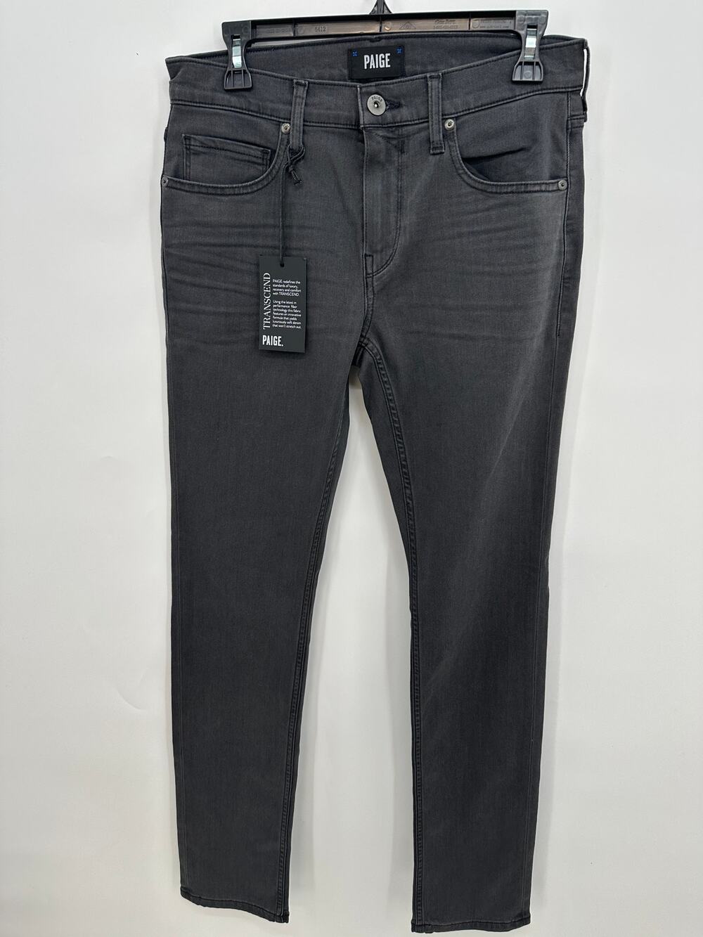 PAIGE NWT Transcend Federal Slim Straight Jeans // 29 x 34